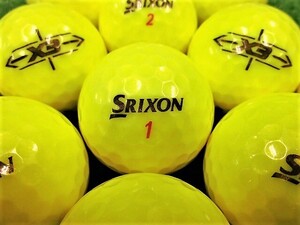 ★良質美品★スリクソン エックス3 SRIXON『X3』2022年モデル イエロー 20個 ロストボール★