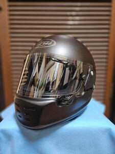 今、1番人気！ Arai製ヘルメット ラパイド ネオ ガンメタ ほぼ新品（1ヶ所傷有り）程度上 sizeXL（61～62cm）