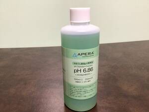 ⑨①新品★APERA 中性リン酸塩pH標準液 pH6.86 250ml 日本製 使用期限2024年2月22日