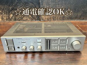 ◇通電確認OK◇ PIONEER STEREO AMPLIFIER A-Y7 Non Switching Amp プリメイン アンプ パイオニア　希少　現状品