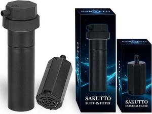 SAKUTTO【 交換フィルター セット 】 携帯浄水器 電動式 浄水器 濾過器 アウトドア 災害 【日本正規品】