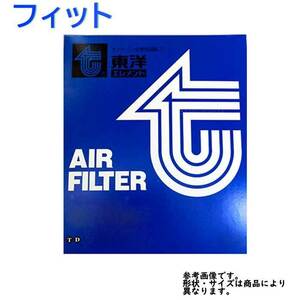 エアフィルター フィット 型式GK3/GK4用 TO-3739V 東洋エレメント ホンダ