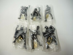 ☆A2212☆HGシリーズ 仮面ライダーEXPO 2000限定 シルバーブロンズバージョン Ver.A 全６種