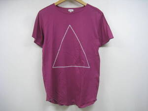 Paul Smith ポールスミス Tシャツ 半袖 トップス 三角 トライアングル 紫 パープル サイズM