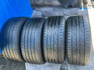 深リムCarlssonカールソン19インチタイヤホイールセットDUNLOP245/40R19275/35R19タイヤ2018年製造19ｘ81/2J+40 19x91/2J+40