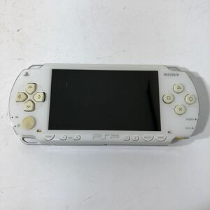 動作確認/初期化済み PSP ver6.39 PSP-1000 本体 セラミックホワイト 【送料無料】AAL1002小8847/1031