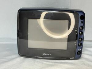 日立 HITACHI GILVA 6インチポータブルカラーテレビ C6-GL50R アダプター　シガーソケットケーブル リモコン取説 通電確認ブラウン管テレビ