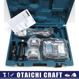 【未使用】makita(マキタ) 18V 125mm 充電式ディスクグラインダ GA504DRGXN【/D20179900033543D/】