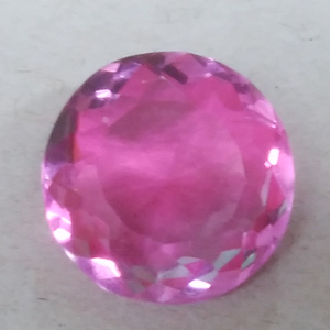 [8.83 ct] バイカラー 合成トルマリン ラウンドカット ルース 宝石 ジュエリー