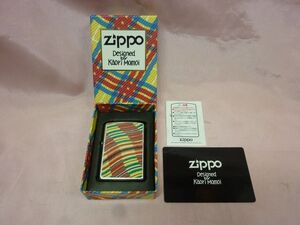 ☆【現状販売品】 Zippo Designed by Kaori Momoi/桃井かおり (D Zippo XⅡ BRADFORD.PA. MADE IN U.S.A.) 1個 ☆