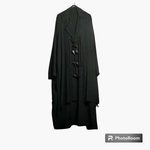 ヨウジヤマモト NN-C51-500 サイドギャザーコート シャツ ワイズ/Y’s yohjiyamamoto コムデギャルソン COMME des GARCONS limi