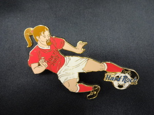 ★HRC Hard Rock CAFE/ハードロックカフェ soccer サッカー 2002 TOKYO ピンズ/ピンバッジ PIN グッズ