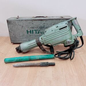 ★動作品★HITACHI 日立工機 PH-65A ハンマドリル　はつり機 ヒタチ 電動工具　No.02