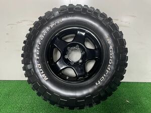 【管245-115】美品 4×4Engineering ブラッドレー BRADLEY V 16×6.5J +25 PCD139.7 6H LT255/85R16 BFグッドリッチ マッドテレーン