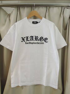 X-LARGE エクストララージ XLARGE OLD ENGLISH LOGO S/S TEE Mサイズ ホワイト 2024 公式HP ZOZOTOWN 完売 最新人気品 送料\230~　