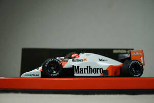 1/43 タバコデカール加工 ラウダ MINICHAMPS McLaren MP4/2B TAG Porsche #1 Lauda 1985 マクラーレン ポルシェ MP4 2B