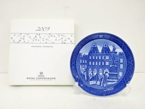 ys7274915; ROYAL COPENHAGEN　ロイヤルコペンハーゲン　イヤープレート　「Christmas at Amagertorv」（2009）【道】