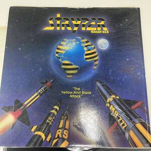 STRYPER「THE YELLOW AND BLACK ATTACK」ストライパー「神聖紀」US盤レコード Enigma Record Album　LAメタル