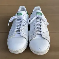 adidas STAN SMITH ホワイト/グリーン スニーカー　28cm