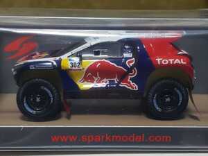 新品 1/43 スパーク SPARK Peugeot DKR No.302 Dakar Rally 2015 S. Peterhansel - J. P. Cottret