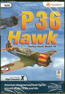 新品 P36 Hawk(FSX) ホーク アドオンソフト