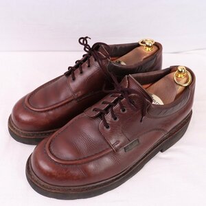 パラブーツ 8 1/2 / 27.0cm 位 Paraboot //Uチップ ブラウン 茶 フランス製 本革 中古/CHAMBORD シャンボード ds4007