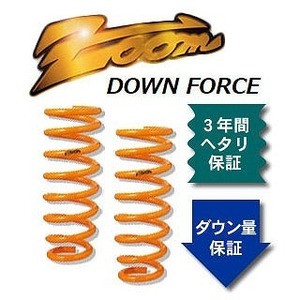 ズーム ダウンフォース ローダウンサスペンション ZHO066002FDF 入数：フロント左右 ホンダ バモス ターボ HM2 E07Z 4WD 前期 2000年03月～