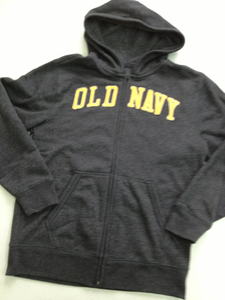 ■OLD NAVY■新品■130■ジップアップ■GAP兄弟ブランド■グレー■1-1