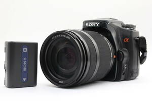 【返品保証】 ソニー Sony α100 DT 18-200mm F3.5-6.3 バッテリー付き デジタル一眼 v4188