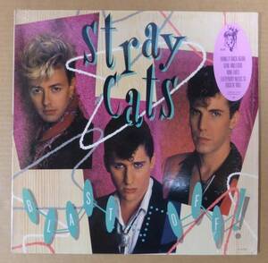 STRAY CATS「BLAST OFF」米ORIG [EMI] ステッカー有シュリンク美品