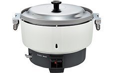 新製品　都市ガス　ホース付属　リンナイ　業務用ガス　炊飯器　8.0Ｌ/4升 　RR-400CF