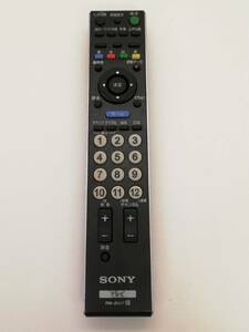 〈172） SONY RM-JD017 (KDL-16M1 KDL-20M1 KDL-32F1 KDL-32J1 KDL-32JE1 KDL-40F1 KDL-40V1 KDL-40W1用) リモコン