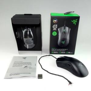 送料無料★Razer DeathAdder Elite エルゴノミック ゲーミングマウス RZ01-02010100-R3A1