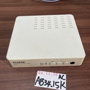 「AB34_15K」MASPRO マスプロ DT620 地上デジタルチューナー B-CASカード付リモコン無し（241112）