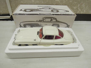 2992) 開封のみ MINICHAMPS ミニチャンプス 1/18 MERCEDES BENZ 300SL 1954 メルセデスベンツ ホワイト 180 039006