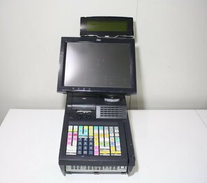 F3495【中古】TEC ポスレジ　POSシステム TEC 東芝テック POSターミナル QT-100 ジャンク