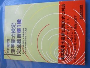 漢字能力検定完全独習準1級　文部省認定