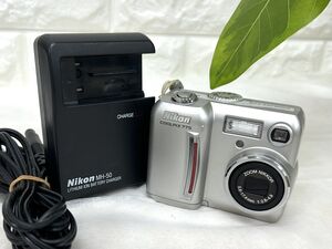 Nikon ニコン COOLPIX 775 ZOOM 5.8-17.4mm 1:2.8-4.9 コンパクトデジタルカメラ 簡単操作確認済 バッテリー、チャージャー付 fah 11K007