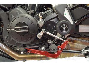 【国内在庫】DUCABIKE ドゥカバイク シフトペダル 赤 レッド DUCATI DIAVEL 1260 / S ドゥカティ ディアベル