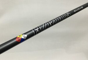 美品/ハザーダス スモーク ブラック HY90/硬さ6.0（SX相当）/長さ38.5インチ/ピン用スリーブ付★5番ユーティリティ用カーボンシャフト/5207