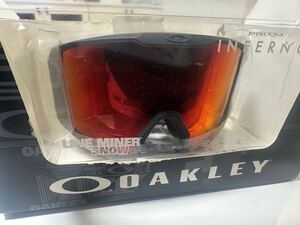 ◆新品◆ OAKLEY LINE MINER inferno オークリー ラインマイナー インフェルノ 熱線ゴーグル 