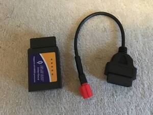 HONDA 6ピンケーブル付　obd2 診断機 elm327 故障診断機 スキャンツール OBD2自動車故障診断機 高速スキャン 多車種に適用