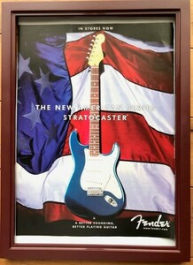 ☆ 1990年代 Fender Stratocasterオリジナル広告 / ストラトキャスター☆