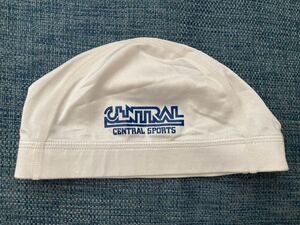 CENTRAL SPORTS セントラルスポーツ 指定 スイムキャップ 水泳帽 スイムウェア ホワイト 白 M①/プール 競泳