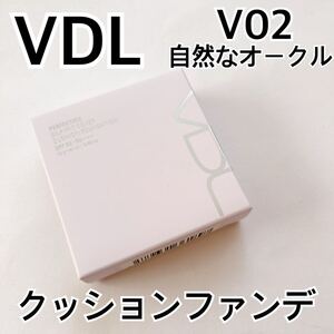 VDL パーフェクティング シルキーフィット カバー クッションファンデーション LG V02 韓国コスメ ツヤ肌 保湿 SPF50PA+++ 自然なオークル 