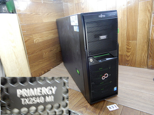 ☆831☆タワー型パソコン★Xeon E5-2407V2★メモリ24G★DVD★300GB-HDD★WINDOWS SERVER 2012コアシール★PRIMERGY TX2540 M1