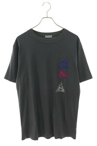 ディオール DIOR 23AW 393J696D0817 サイズ:S アステロディオールプリントTシャツ 中古 SB01