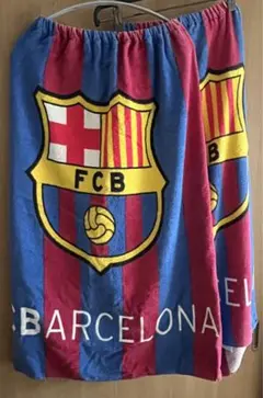 ラップタオル 2枚セットFC BARCELONA バルセロナ　プールタオル