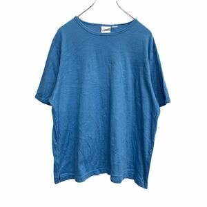 CC・Huaghes 半袖Tシャツ レディース Mサイズくらい ライトブルー 古着卸 アメリカ仕入 t2202-4218