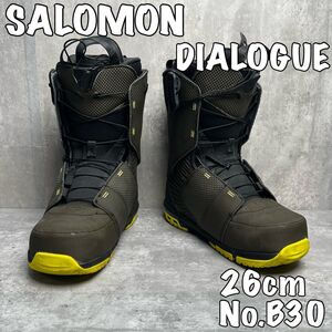 SALOMON DIALOGUE 26cm メンズ　スノーボード　ブーツ　B30